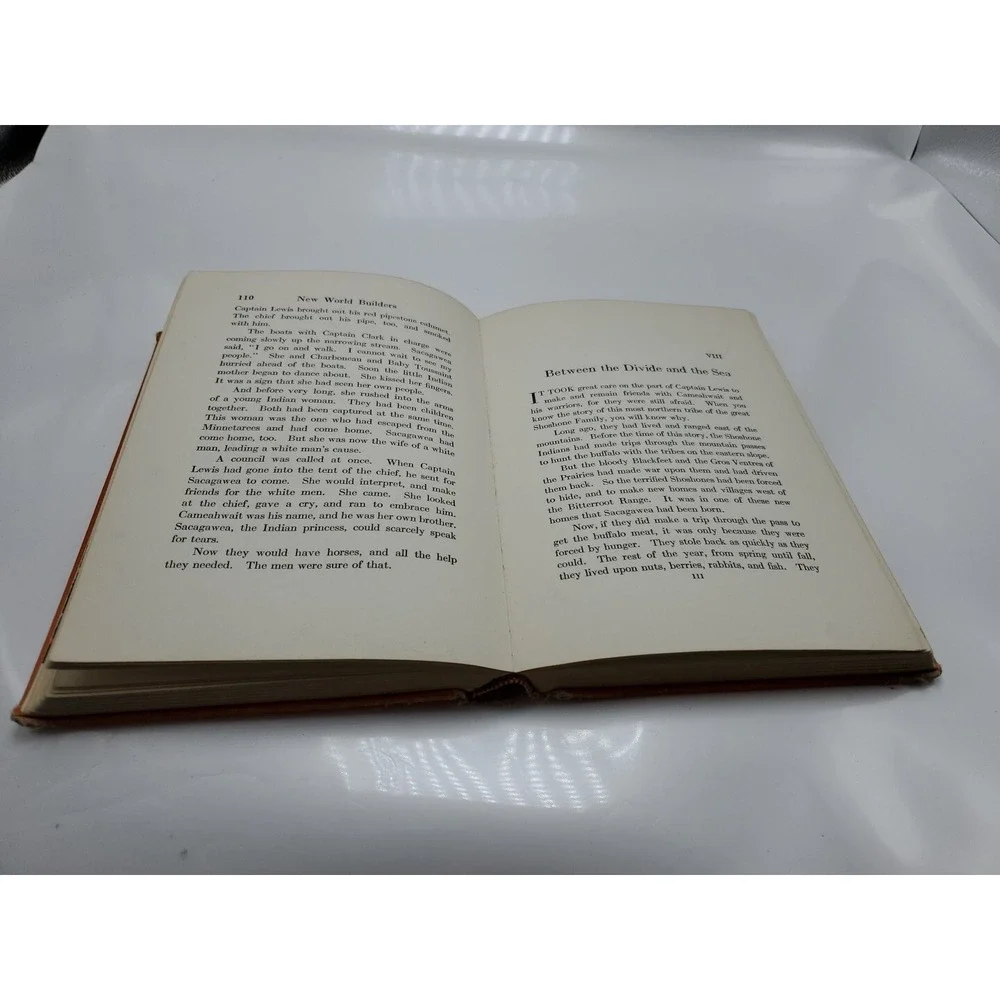 New World Builders Thrilling Days With Lewis And Clark Hardcover Book 1937